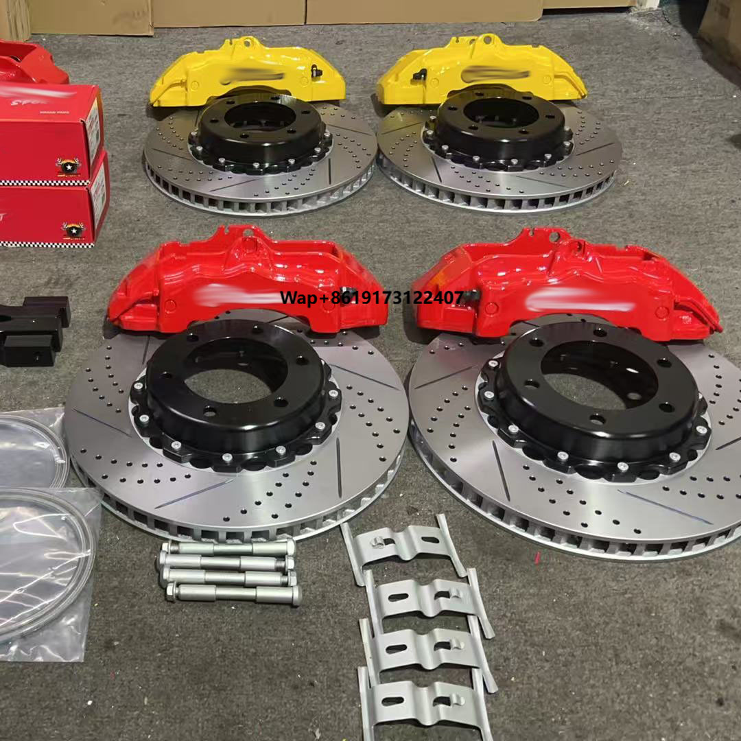 Forged Front Brake Caliper 4 Piston - مجموعة فرامل جديدة معدلة بـ 6